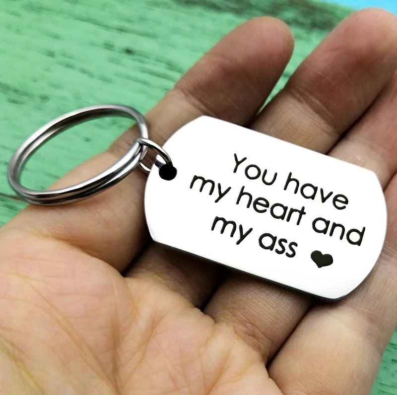 Парный брелок для пары девушки мужа жены подарка на годовщину стандартный