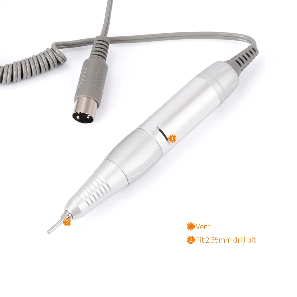 Профессиональная электрическая дрель для ногтей ручка полировки шлифовальный