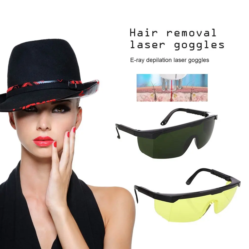 

Universal Goggles Eyewear Laser Protection Glasses For Ipl/e-light OPT Freezing Point Hair Removal Protective Glasses LESHP