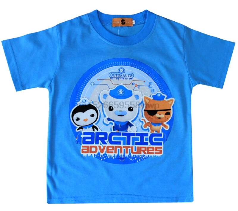 Новинка Детская летняя футболка SZ 1-4 Восьмиядерный наряд топ пижамная рубашка