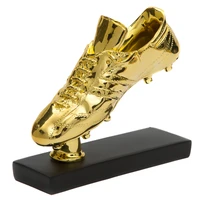 world cup golden boot award best shooter award trophy football fan gift souvenirs collections replica 11 free lettering