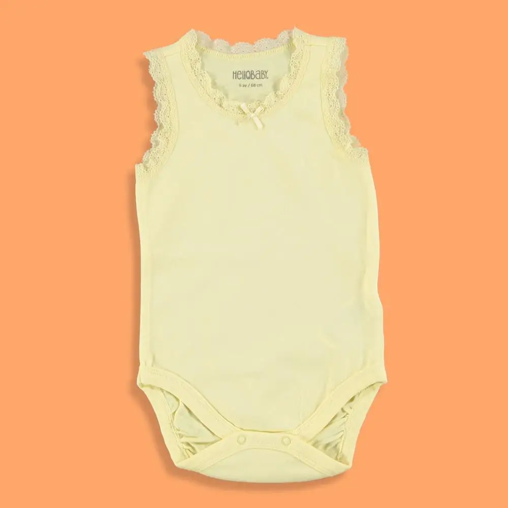 Боди без рукавов HelloBaby|Боди для малышек| |