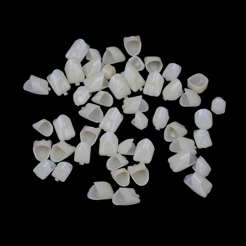 

2 Packs Dental Material Oral Care Tool Dental Teeth Veneers Ultra Thin Whitening Resin Molar Anterior Temporary Crown Porcelain