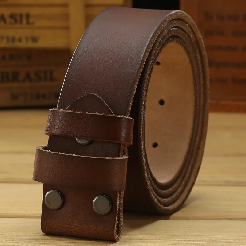 khaki without buckle Золотой орел ремень с большой пряжкой из натуральной кожи с натуральным лицевым покрытием из натуральной кожи hawk мужские ремни класса люкс Высокое качество Верблюжий коричневый ковбойский ремень - Цвет: khaki without buckle