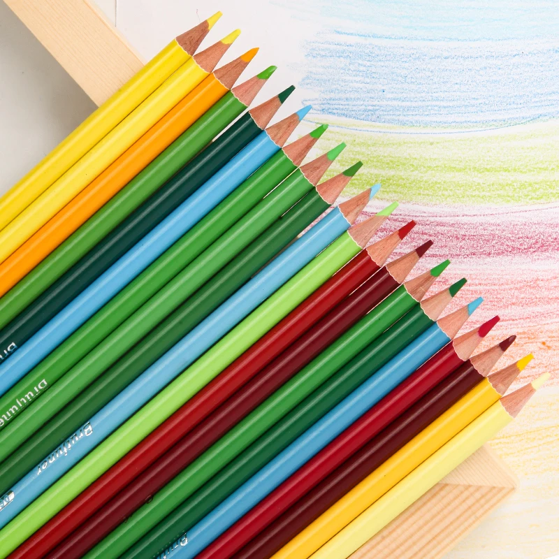 Набор профессиональных масляных цветных карандашей 48/72/120/160/180 цветов s для школы, художественные цветные свинцовые принадлежности для худо... от AliExpress WW