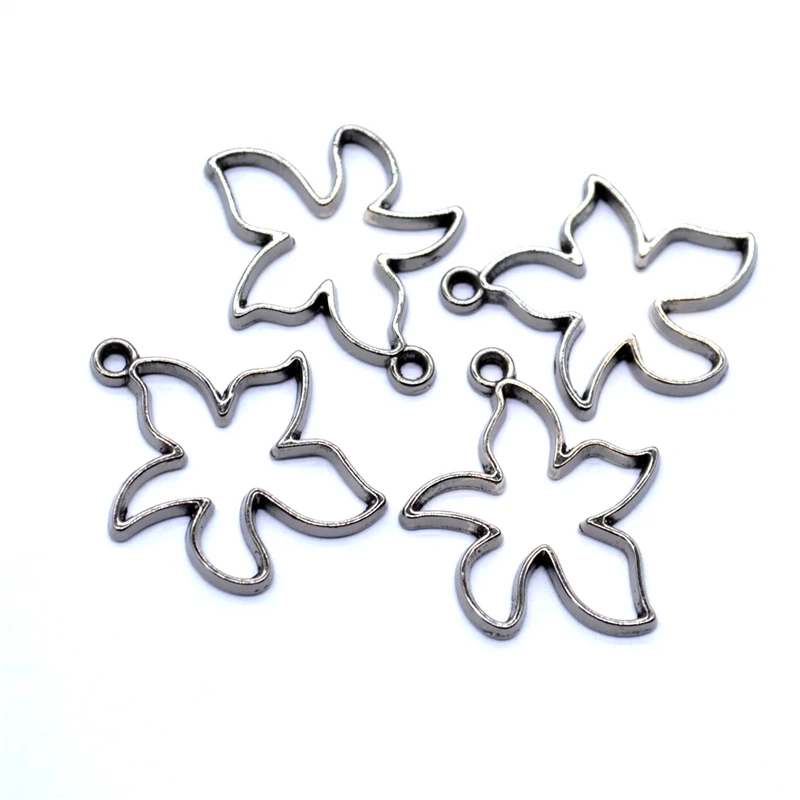 YuenZ 10 шт 2020 новый продукт Морская звезда шармы подвески для металла сплав