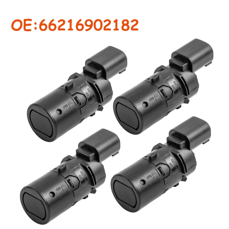 

4 PCS New OEM 66216902182 8375533 6902182 For BMW E38 E39 E53 5 X5 725 730 740 530 Car PDC Parking sensor Bumper Reverse Assist