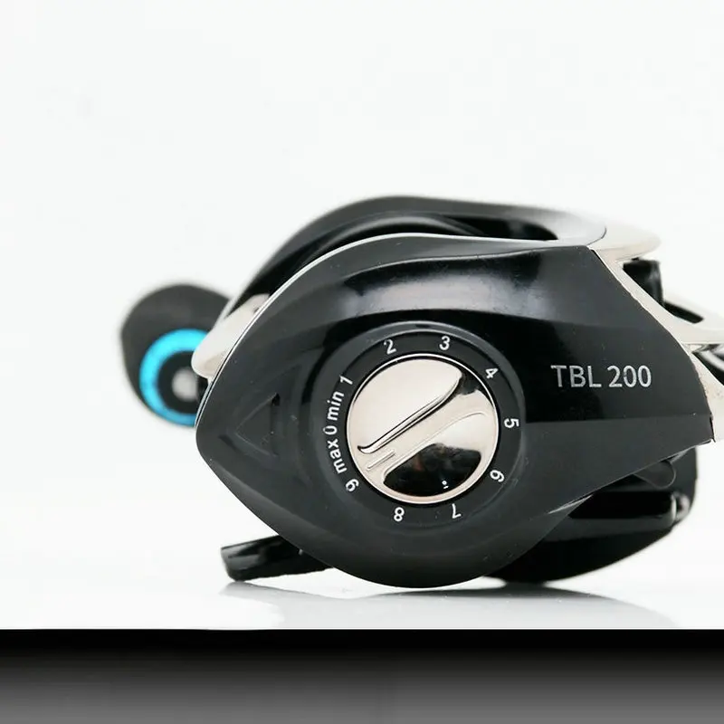 

Metal double-line cup Low-Profile Reel high-speed ratio 7.2:1 8KG brake force Hit black micro-object fishing reel YL-0030