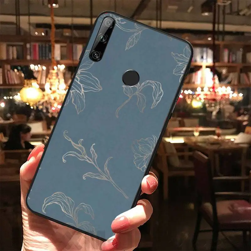 HaNismt розой на руку люксовый уникальный чехол для телефона с изображением Huawei Y5 Y6 Y7