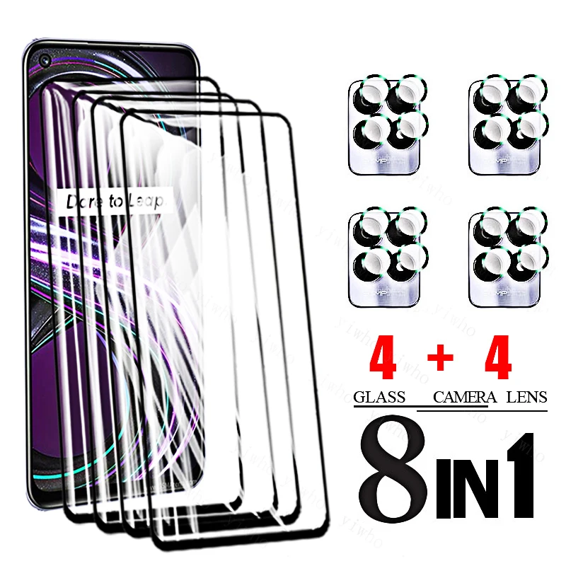 

Стекло для OPPO Realme 8s, стекло для Realme 8i 8 Pro, полноэкранный объектив камеры для Realme 7 7i 6s 6i, защитное закаленное стекло