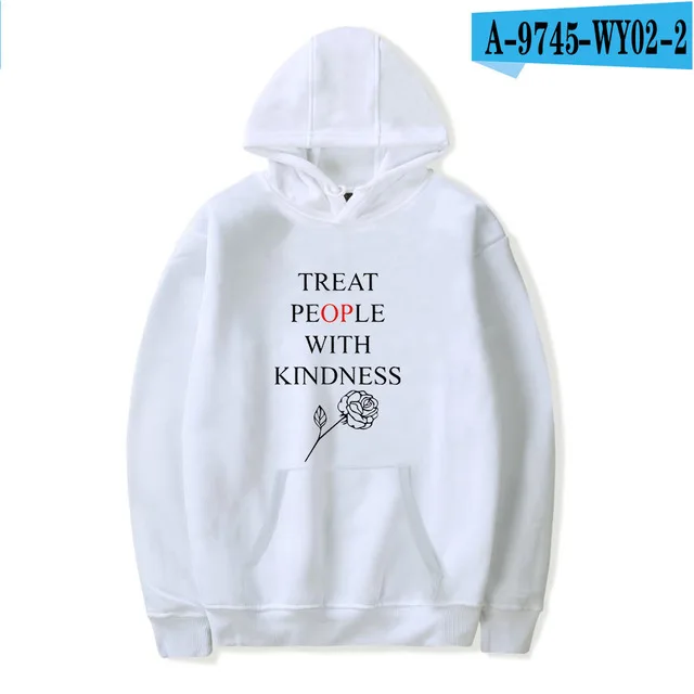 white Стиль Гарри, толстовка с капюшоном, Толстовка для мужчин/женщин, Harajuku One Direction, с буквенным принтом, толстовки, свитера, пуловер с длинным рукавом, одежда - Цвет: white