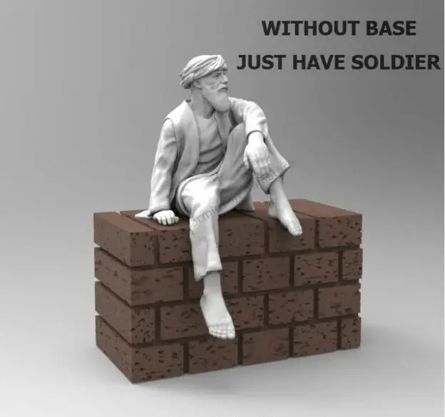 1/35 Набор для моделирования из смолы фигурка старика (без основания)|Наборы сборки