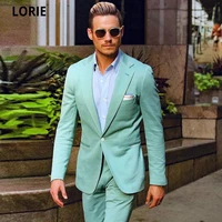 lorie mini business suit for men 2021 new tuxedos groomsmen man wedding prom formal party suits bridegroom jacketpants