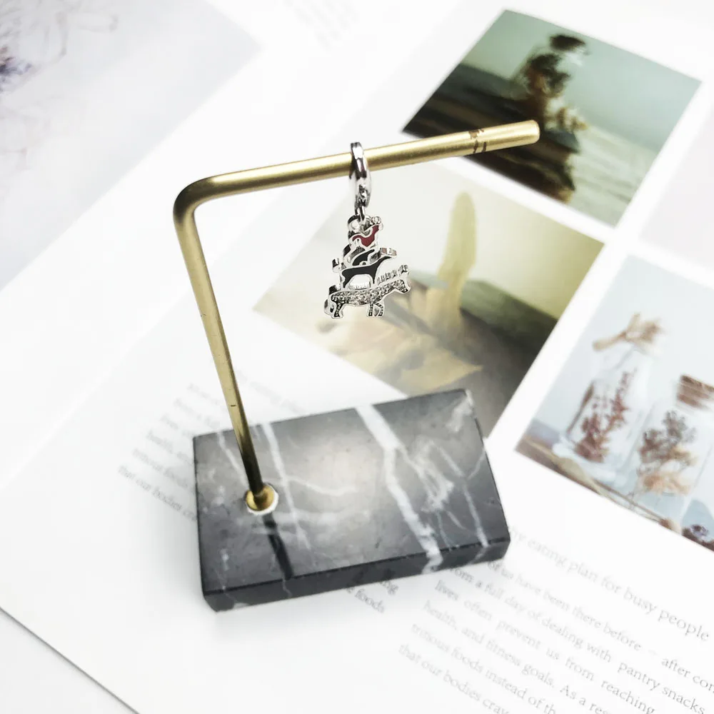 Подвеска в виде музыканта из города Бремен ювелирное изделие европейском стиле