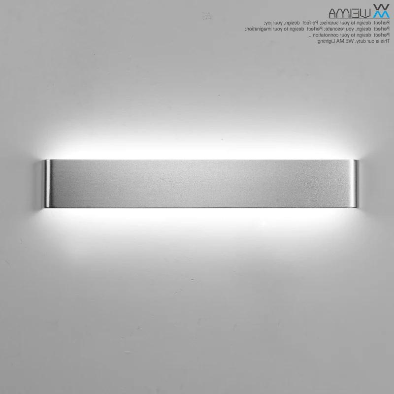 

nordice led wall light mirror light wood living room corridor bedroom cabecero de cama