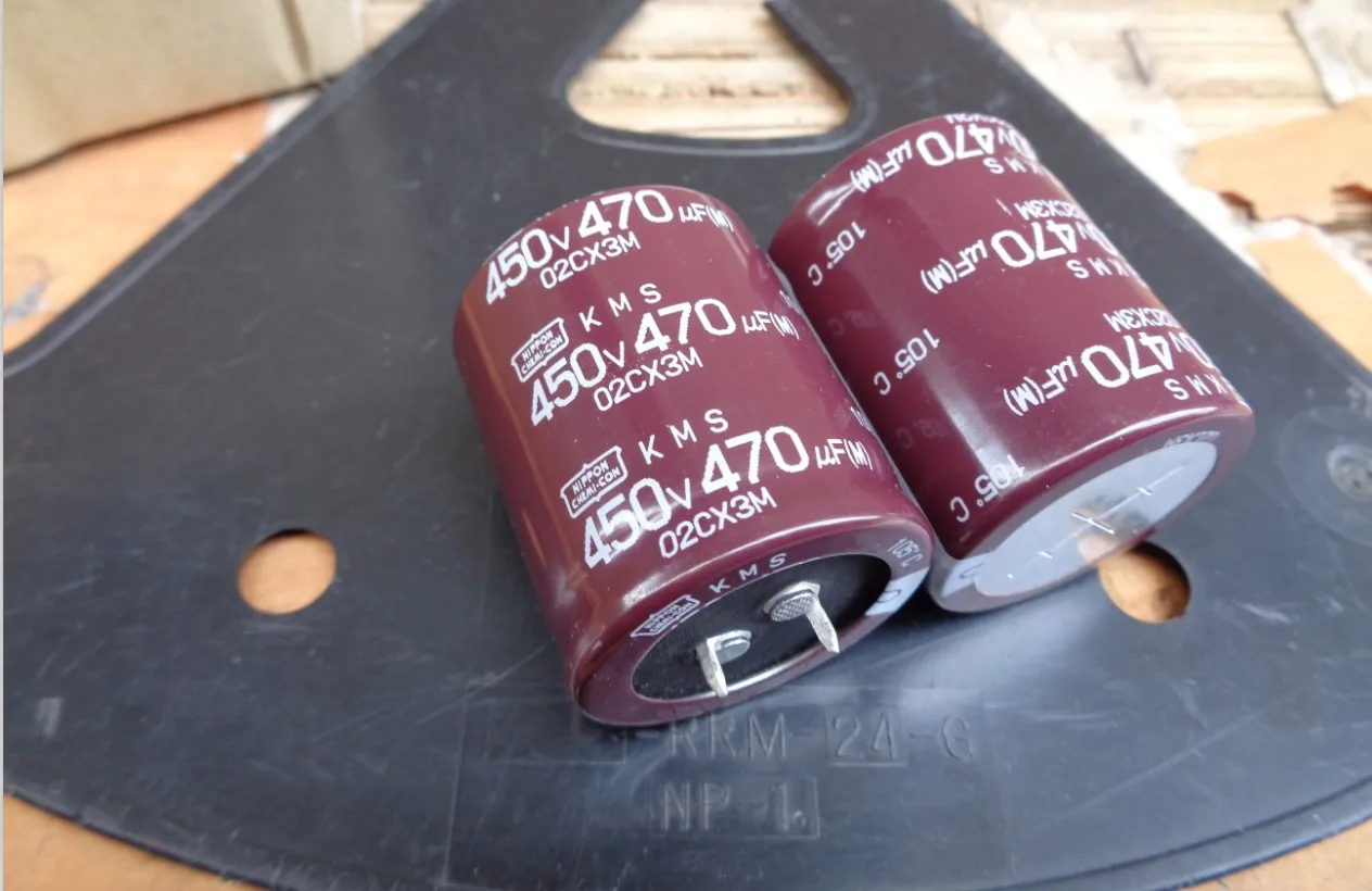 4PCS/lot Original NIPPON KMS series 105C aluminum electrolytic capacitors high temperature resistance long life free shipping