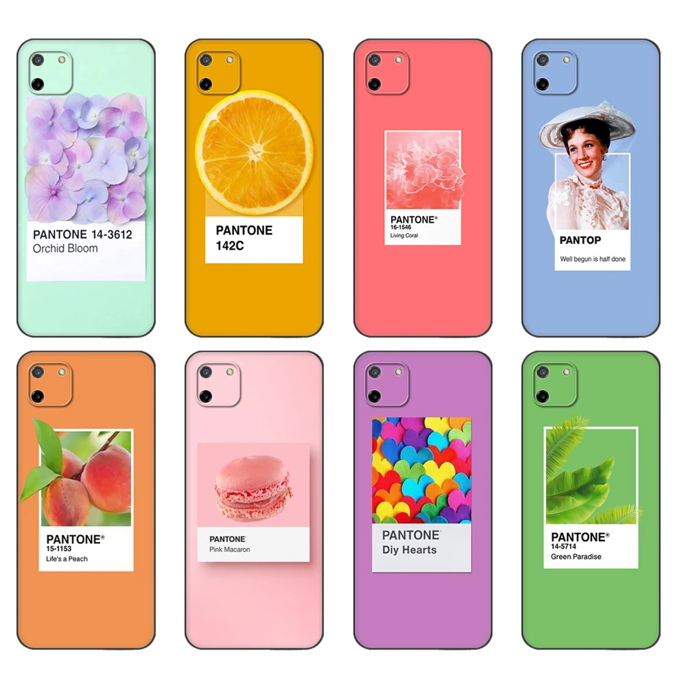 Черный чехол ТПУ Тонкий Высококачественный защитный для OPPO Realme C11 RealmeC11 задняя