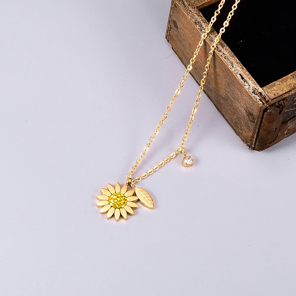 Женское колье с подвеской в стиле хип-хоп Amaiyllis золотое ожерелье кулоном и