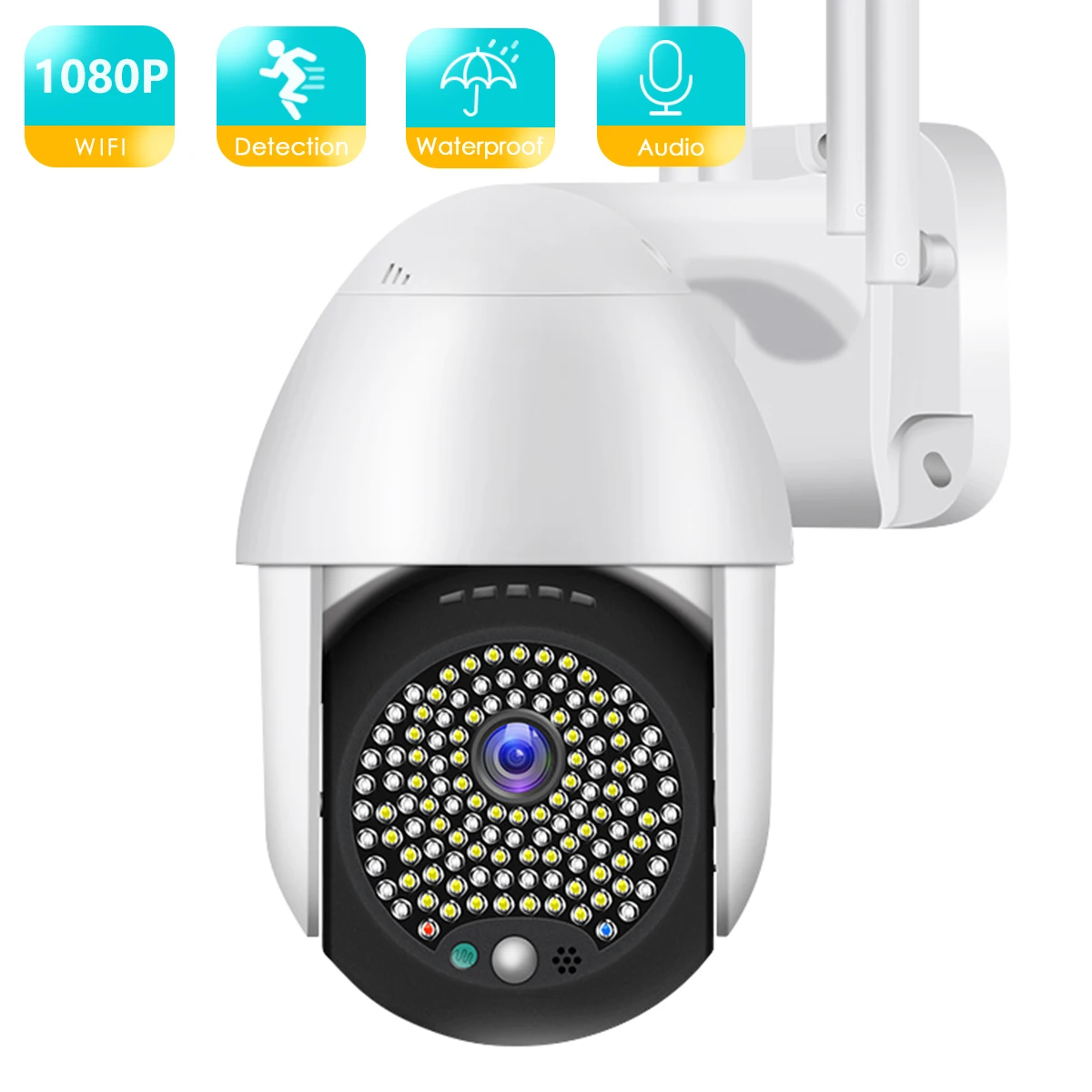 

BESDER IP Camera PTZ Smart Full Color Night Vision Wireless Motion Detection 1080P Outdoor Waterproof Audio Security CameraCCTV