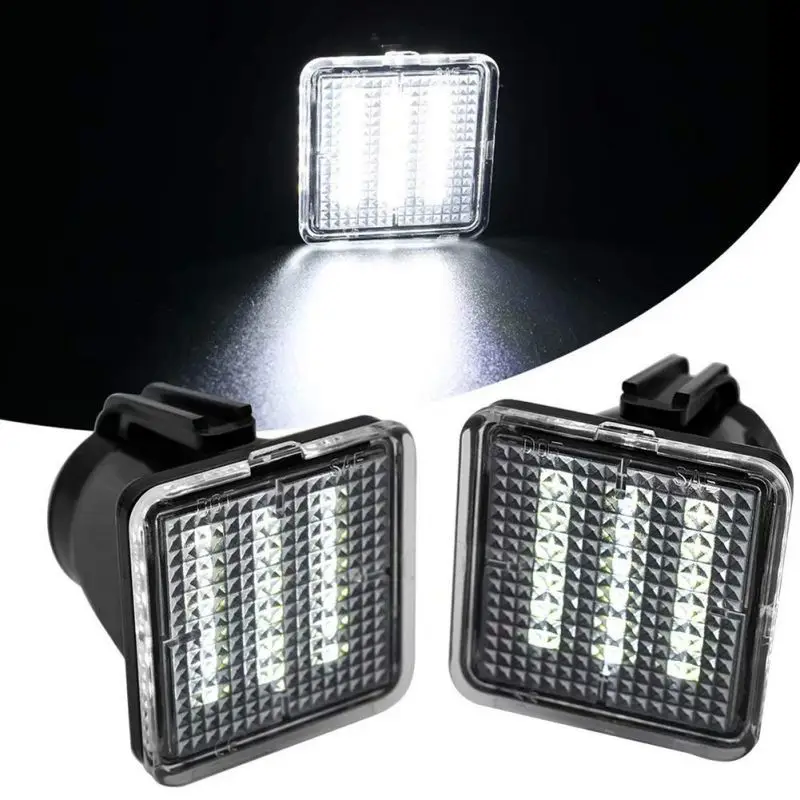 2 шт. светодиодный светильник черного цвета для номерного знака 16-19 Toyota- Tacoma / 14-19