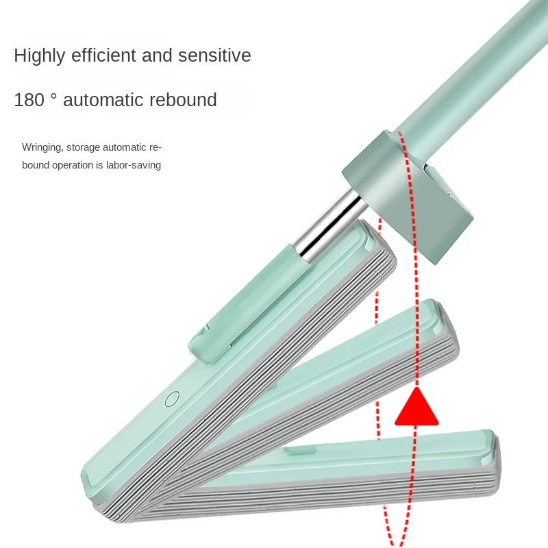 

Non Hand Washing Flat Mop Rotating Head Magic Mop Strong Water Absorption Cleaner Household Cleaning Automatic Dehydration Floor