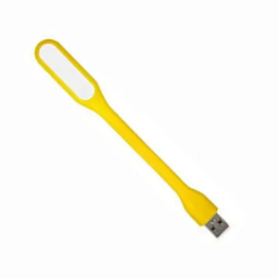Цвет: желтый USB СВЕТОДИОДНЫЙ светильник аварийная лампа для внешнего аккумулятора компьютерный ночной Светильник для чтения - Цвет: Цвет: желтый