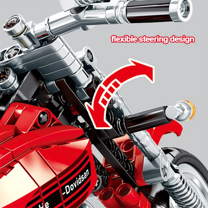 Высокотехнологичный конструктор для внедорожного мотоцикла гоночный мотоцикл