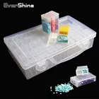 EverShine 64pcs Diamond Painting Box Diamond Painting Tool Jewelry Drill Plastic Convenience Storage Box Gift Accessory Mosaic