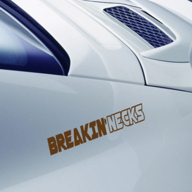 EmpireYing 8 цветов break Necks динамические забавные буквы слова художественная наклейка