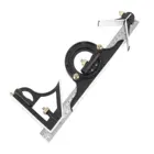 Линейка 3 в 1, многофункциональный квадратный угломер, деревообрабатывающий набор