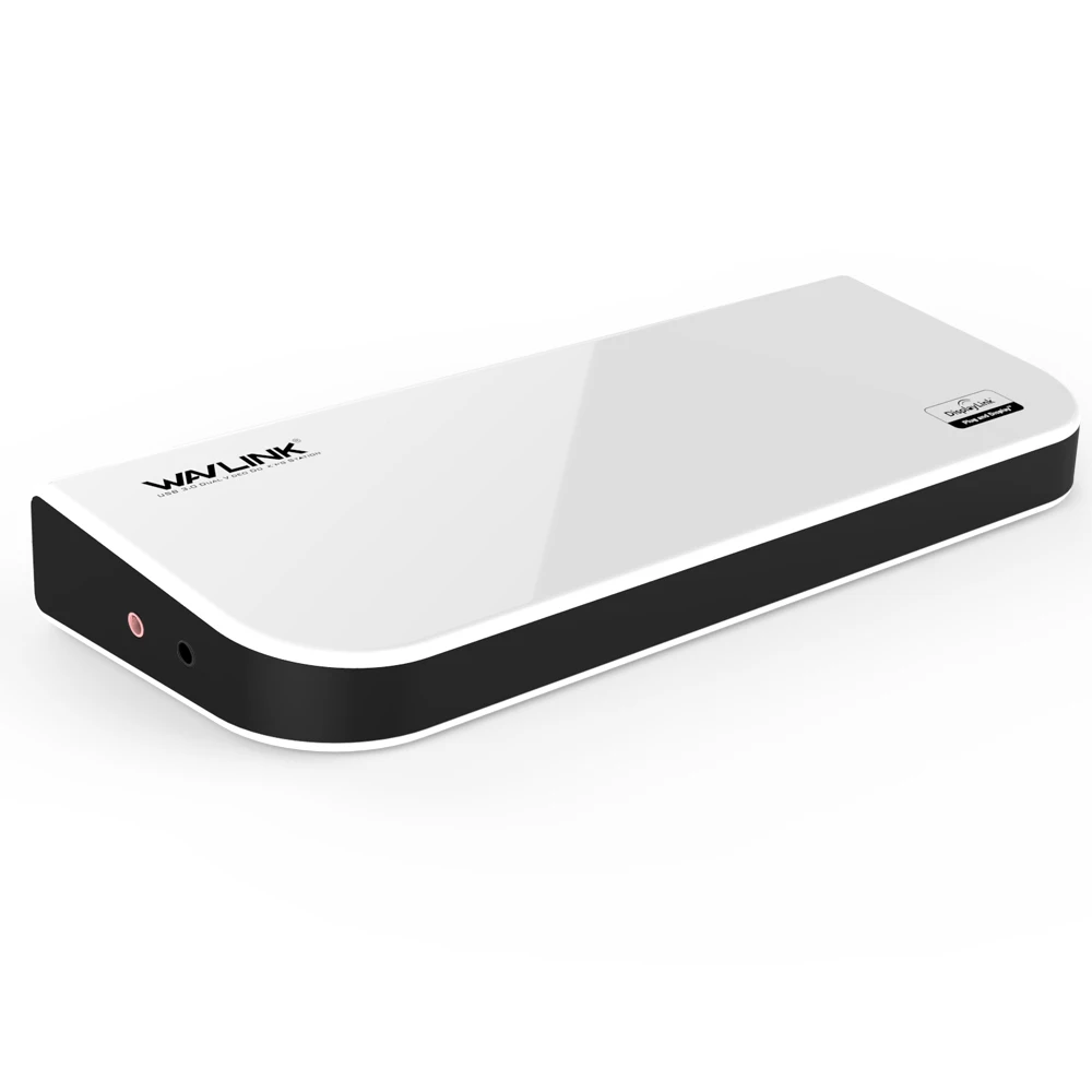 Wavlink USB 3,0 док-станция Gigabit Ethernet Двойной видео монитор поддерживает DVI/HDMI/VGA до 2048x1152 для ноутбука док-станции