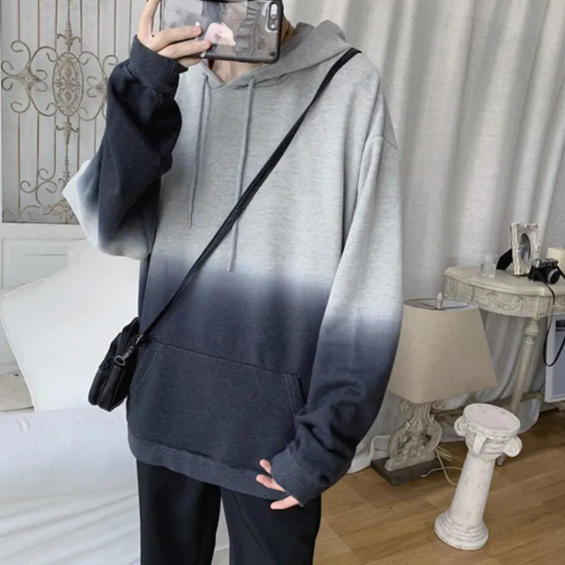 Liketkit мужские Новые повседневные толстовки 2019 одноцветные Большие размеры