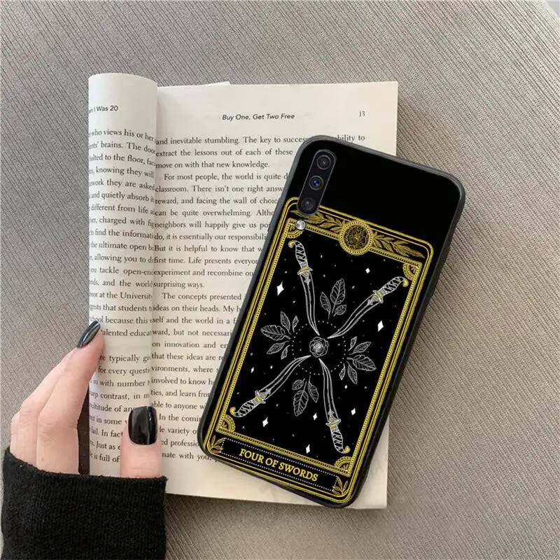 

design aesthetic art Tarot cards Phone Case For Samsung galaxy S 9 10 20 A 10 21 30 31 40 50 51 71 s note 20 j 4 2018 plus