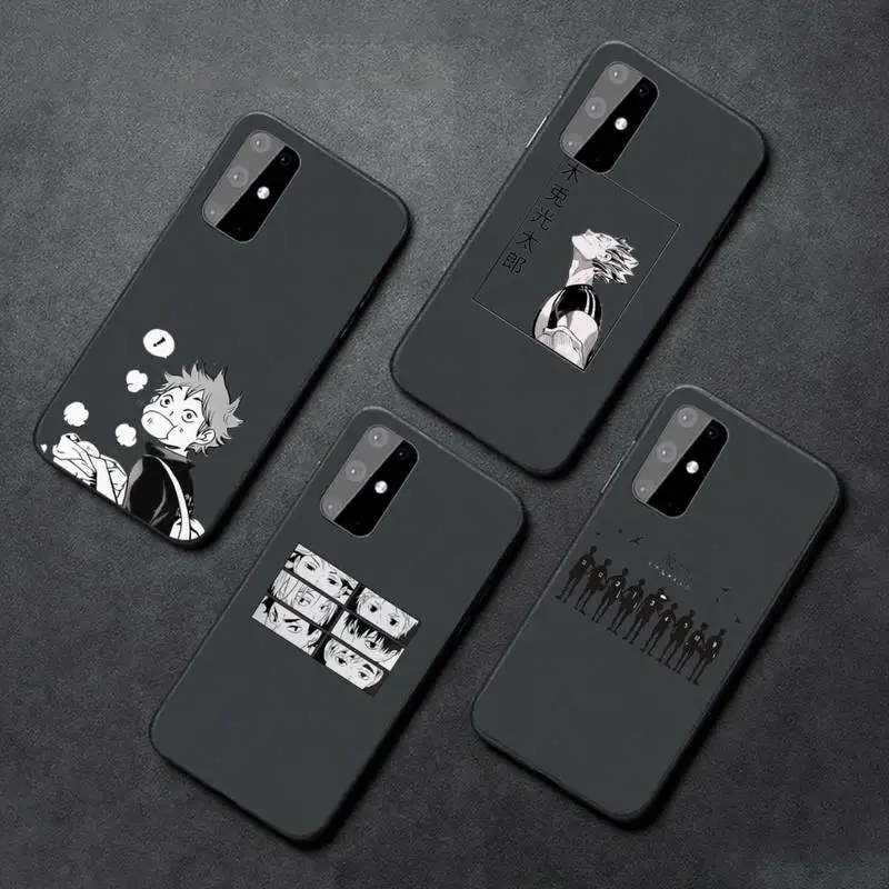 

Oya Oya Oya Haikyuu Love Volleyball Phone Case For Samsung A32 A51 A52 A71 A50 A12 A21S S10 S20 S21 Plus Fe Ultra