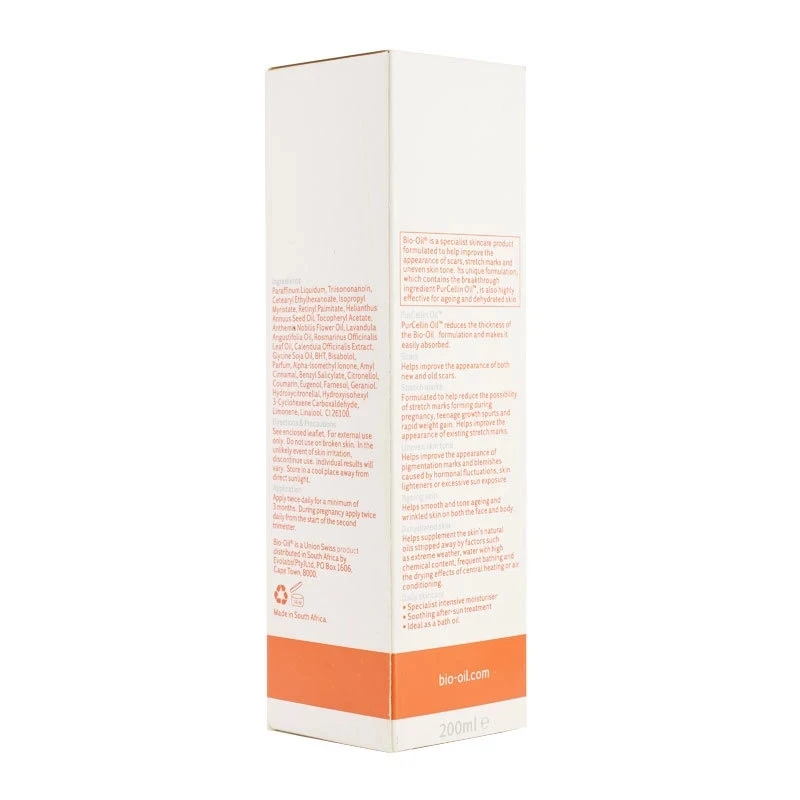 200ml 100% Bio Oil Skin Care Ance Stretch Marks Remover Cream Remove Body Uneven Pregnancy Tone Purcellin | Красота и здоровье
