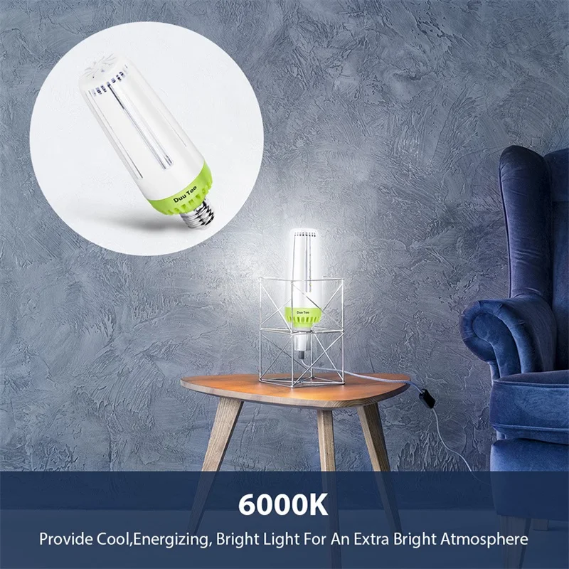 Алюминиевая охлаждасветодиодный Светодиодная лампа кукуруза OUFULA E27 E26 20 Вт с