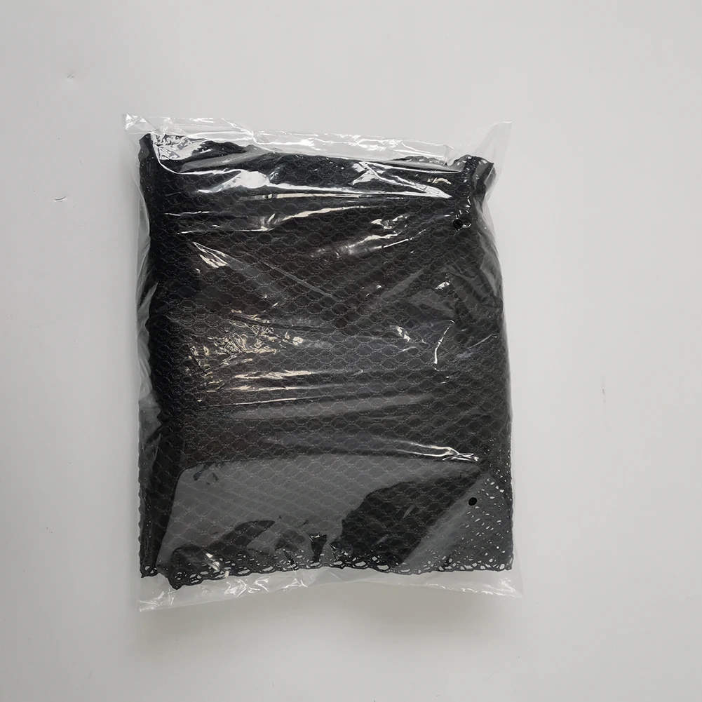 Черная сетчатая сумка для хранения на крыше автомобиля груза подвесной