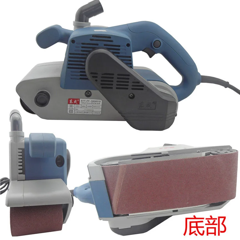

LAND SKY Belt sander S1T-FF-100/610 high power 1200 watt tank machine electric sander