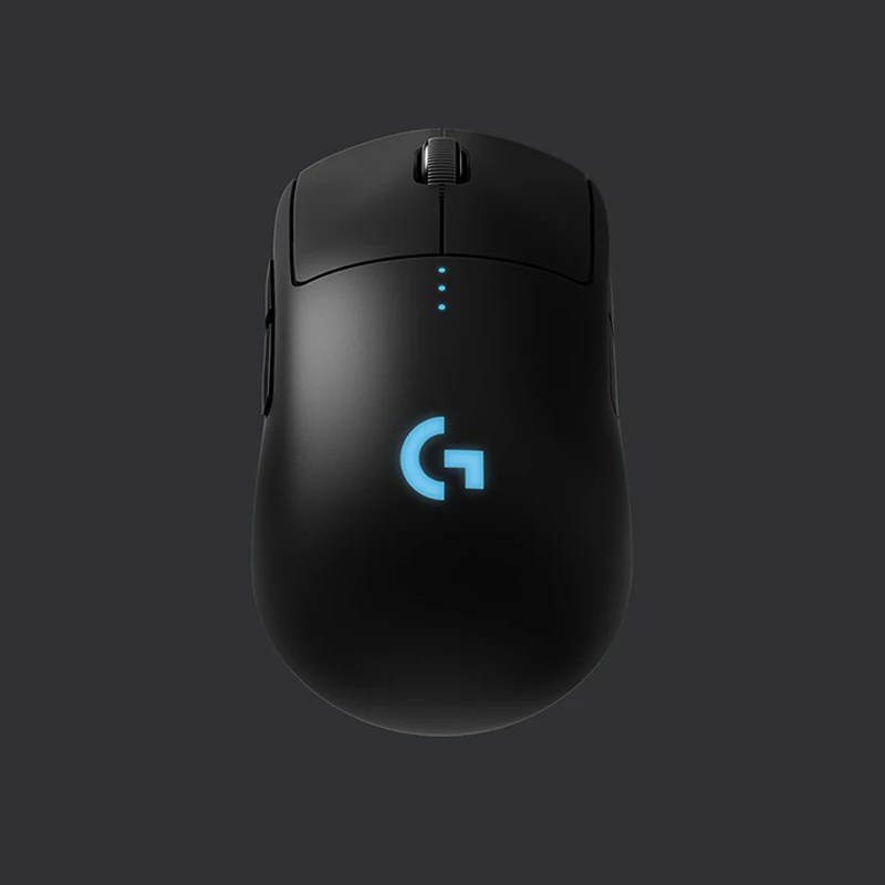 Беспроводная игровая мышь logitech G PRO, RGB, Двухрежимная лазерная мышь LIGHTSPEED с HERO 16K dpi для всех геймеров, совместимых с POWERPLAY