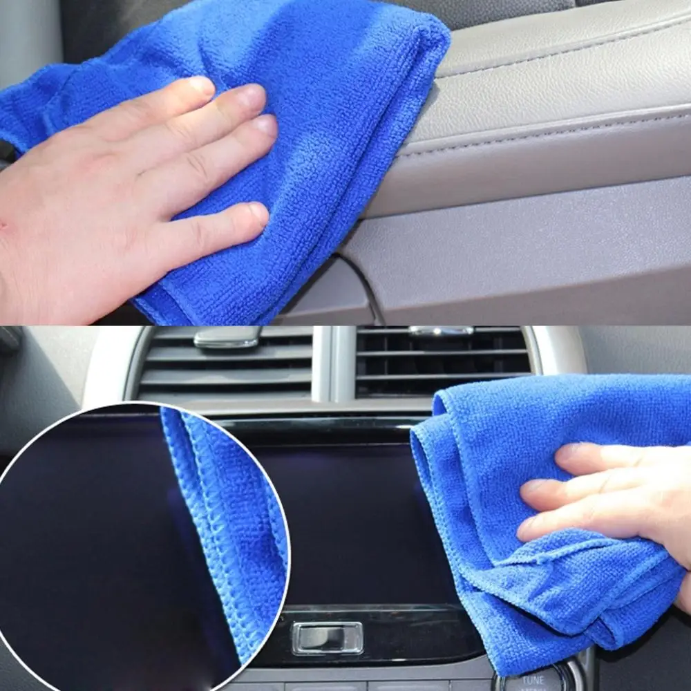 

10 pcs Extra Soft Car Wash Microfiber Towel Car Cleaning Drying Cloth Car Care Cloth Detailing Car WashTowel Never Scrat
