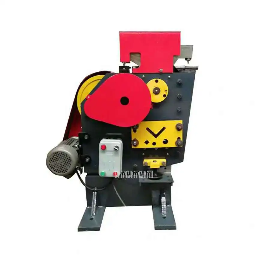 

QA-328B многофункциональная угловая стальная машина для пробивки и резки, стальная машина для резки и пробивки пазов, 220 В