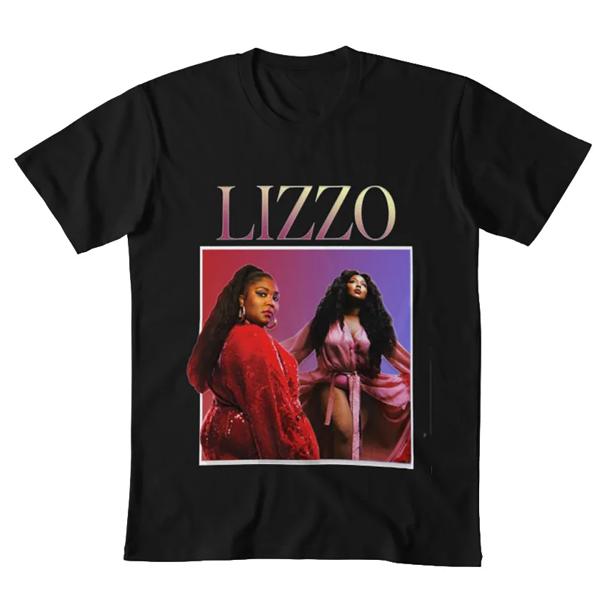 Футболка Lizzo 90's футболка lizzo cuz i love yoou lizzobangers merch 90 s с отворотом 90s|Мужские