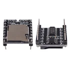 HW-247A Mini MP3 плеер модуль аудио Голосовая плата U диск мини MP3-плеер декодер плата для DF плеера TF карты