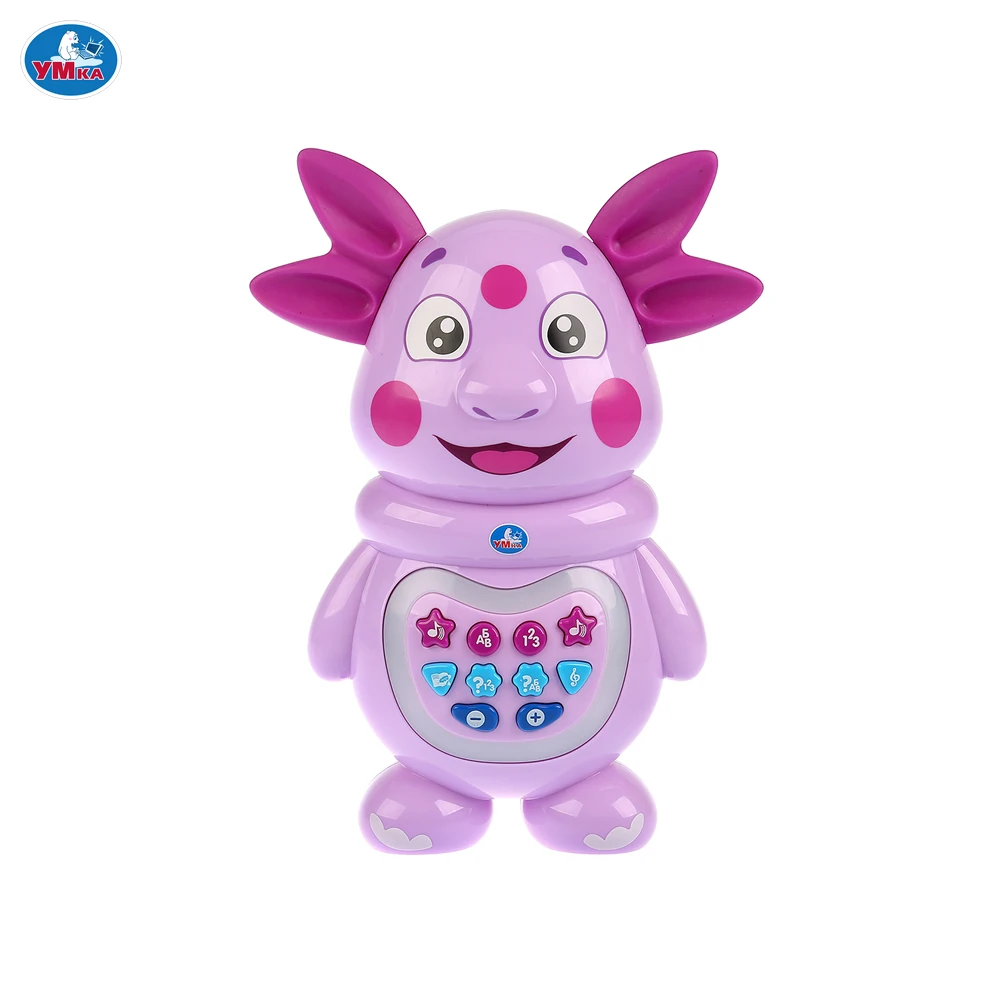 Развивающая игрушка УМКА Лунтик сказочник с силиконовыми ушами 279849|Игрушки для