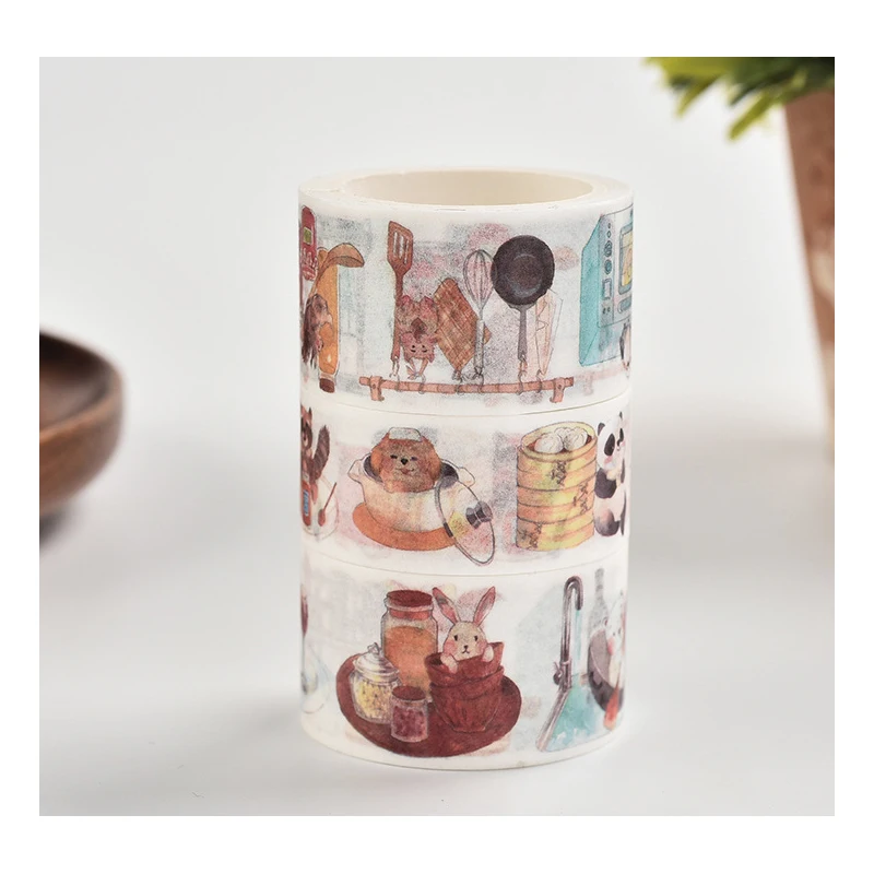 3 шт./кор. японские канцелярские принадлежности для скрапбукинга васи лента Набор