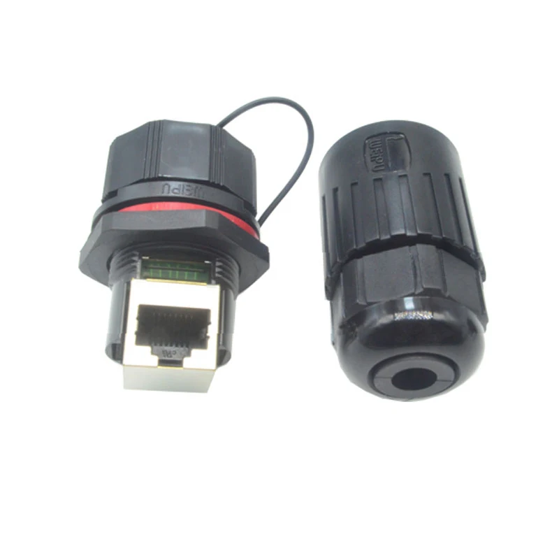Оригинальные Weipu RJ45 сетевой разъем IP67 водонепроницаемый штекер RJ45F6 гнездо RJ45F71RA