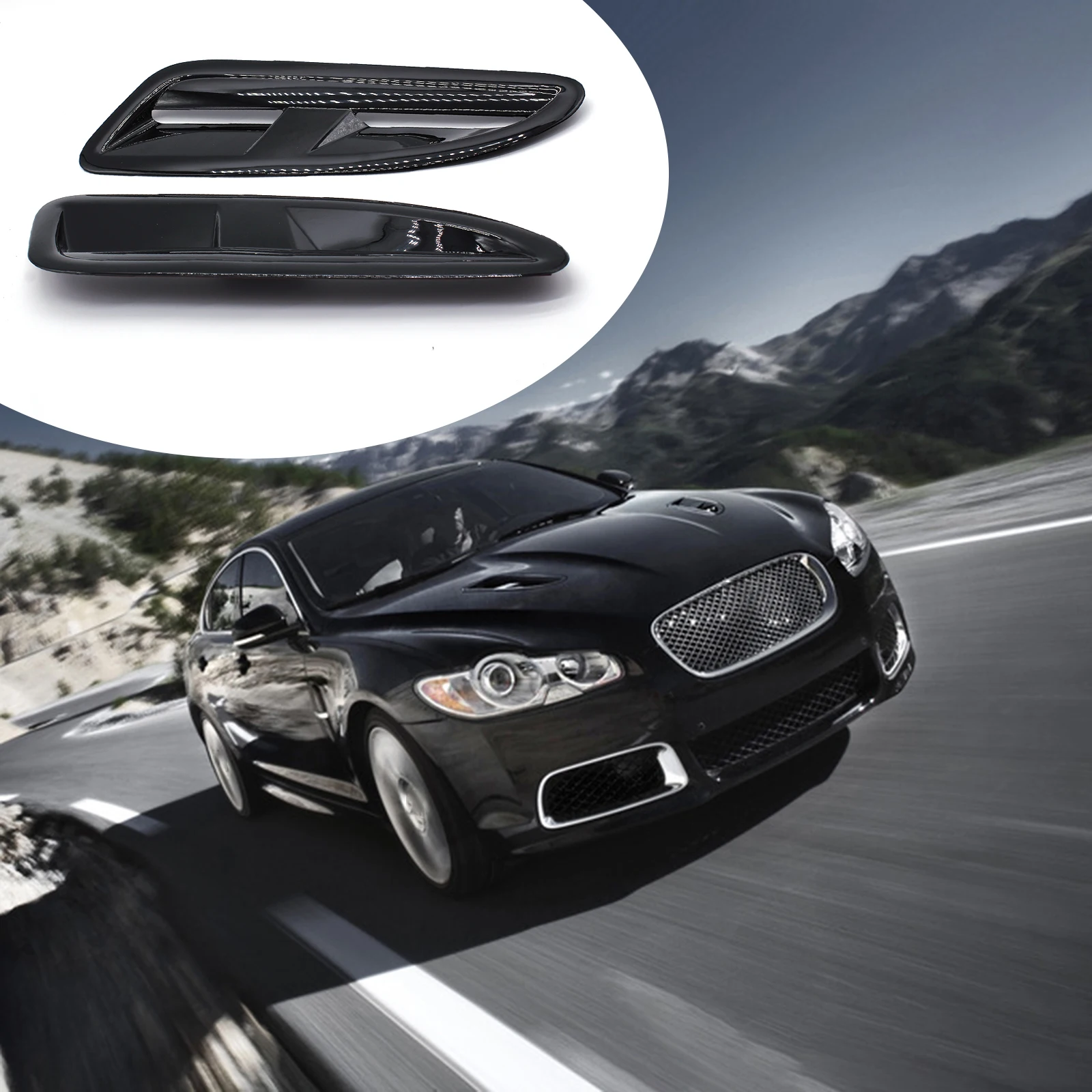 Прочный простой прочный легкий отверстия для капота автомобиля вентиляционные