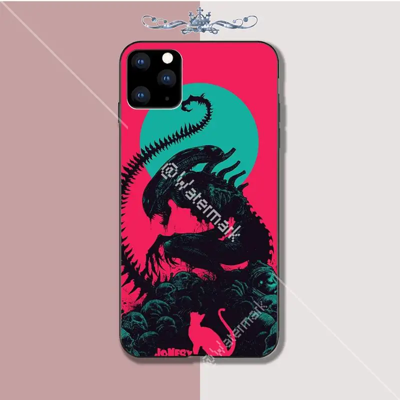 Роскошный чехол для телефона CUTEWANAN Movie Alien Iphone 5s Se 2020 6 6s 7 8 Plus X Xs Max Xr 11 Pro силиконовый