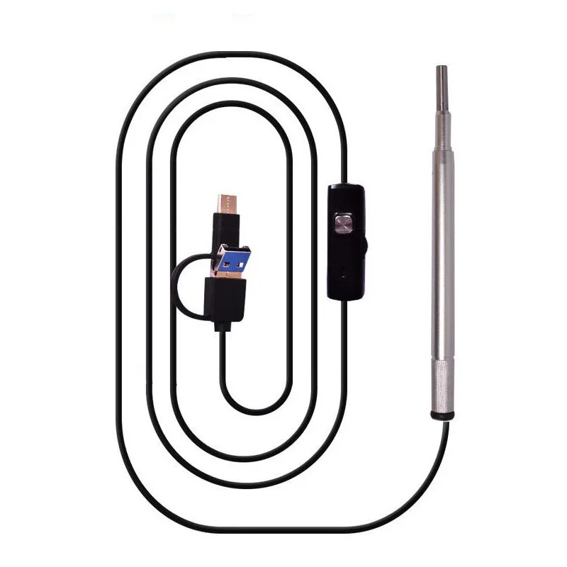 Медицинская эндоскопическая камера Водонепроницаемая мини-камера-эндоскоп с