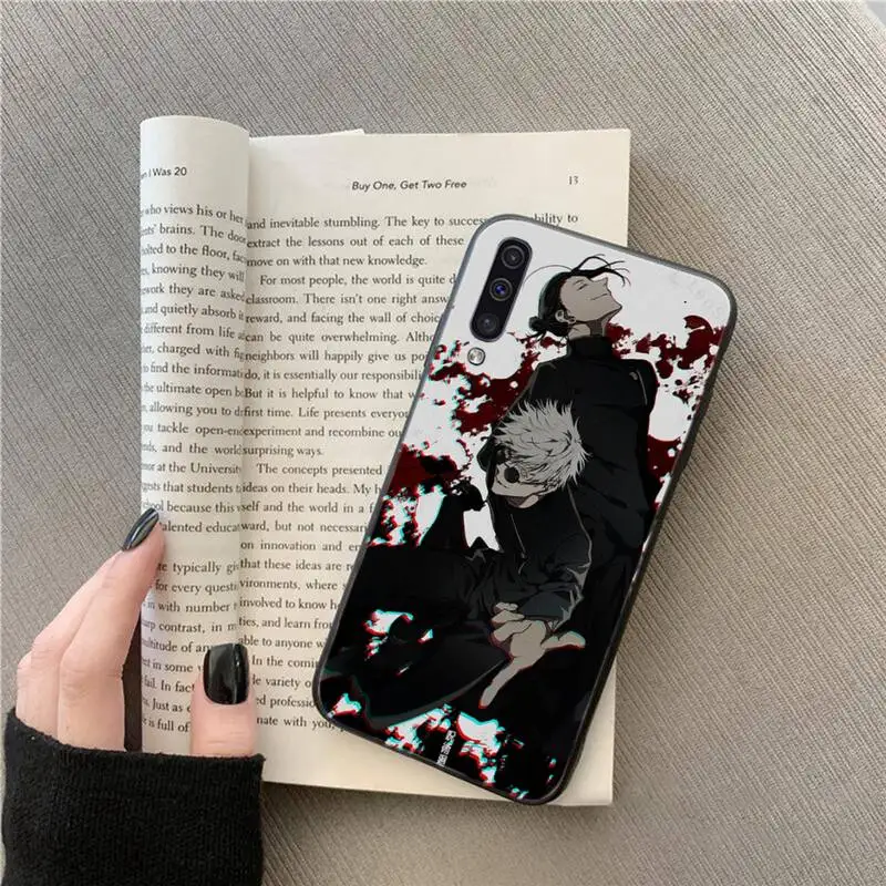 

Japanese Anime Jujutsu Kaisen Phone Case For Samsung Galaxy M10 20 30 A 40 50 70 71 6S A2 A6 A9 2018 J7 CORE PLUS STAR S10 5G C8